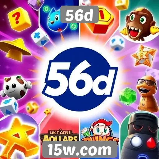 56d oferece novos jogos populares em diversas categorias