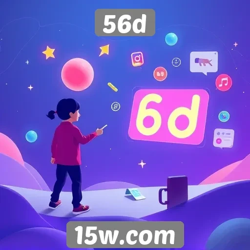 Recursos inovadores do site 56d em destaque